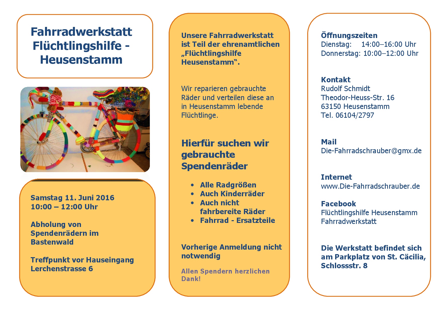 2016-06-11 Fahrradsammelaktion